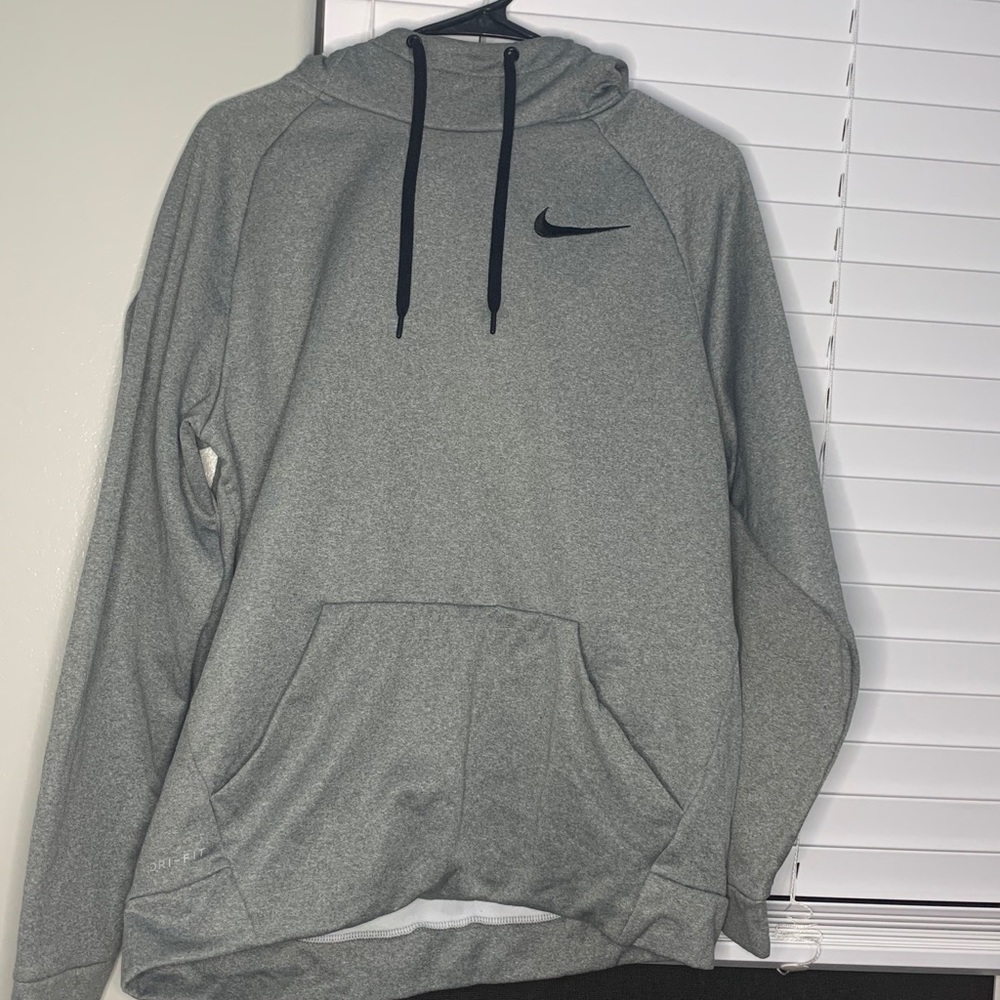 High neck grey nike sweater worn once